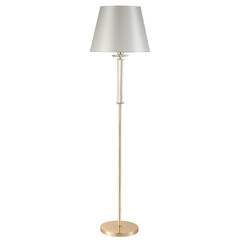 Торшер Crystal Lux Nicolas PT1 Gold/White, фото 